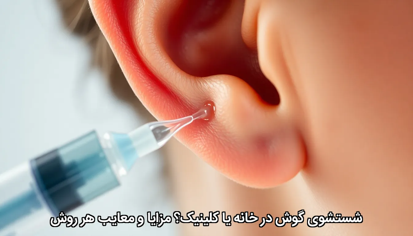 شستشوی-گوش-در-خانه-یا-کلینیک